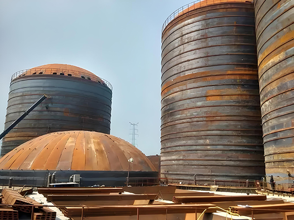 永康焦粉钢板仓